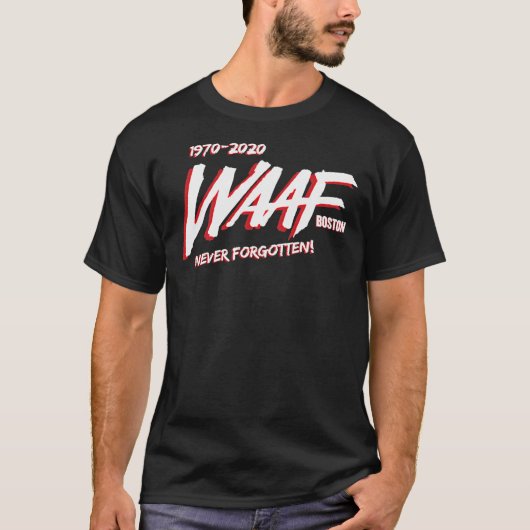 WAAF - Nooit vergeten T-Shirt Classic T-Shirt (Voorkant)