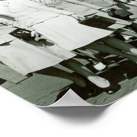 WAAF Recruits Marching 1942 Poster (Hoek)