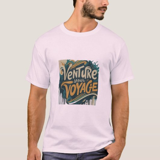Waag je reis t-shirt (Voorkant)