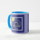 Waage 24. September bis 23. Oktober Tasse Mok (Voorkant links)