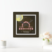 Waage 24. September bis 23. Oktober Uhr Vierkante Klok (Huis)