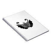 Waaier vlinder notitieboek (Rechterzijde)