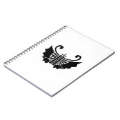 Waaier vlinder notitieboek (Linkerzijde)