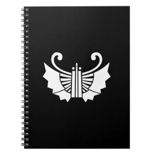 waaier vlinder notitieboek