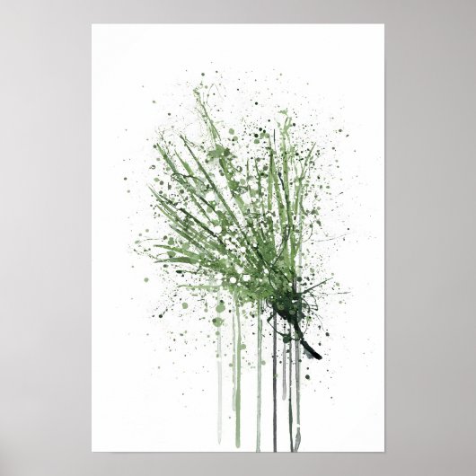 Waaierblad Poster (Voorkant)