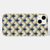 waaierpatroon Case-Mate iPhone case (Achterkant (horizontaal))