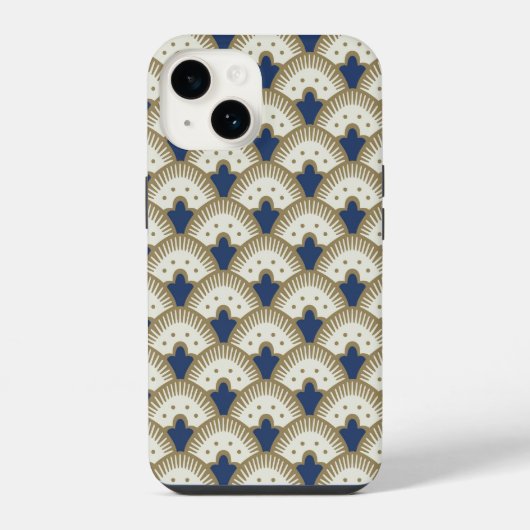 waaierpatroon iPhone hoesje (Achterkant)