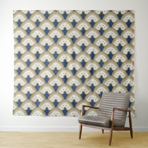 waaierpatroon wandkleed