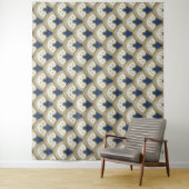 waaierpatroon wandkleed (In situ)