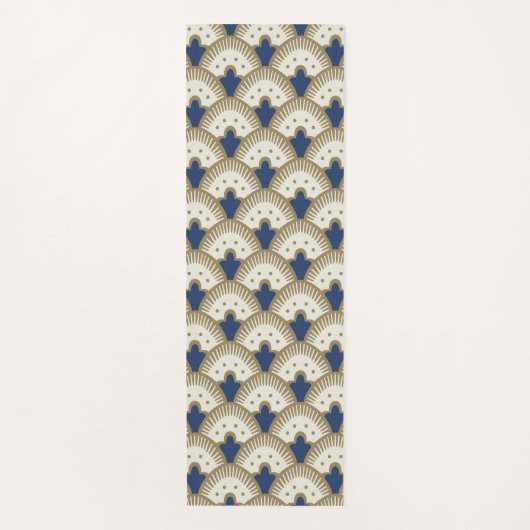 waaierpatroon yogamat (Voorkant)