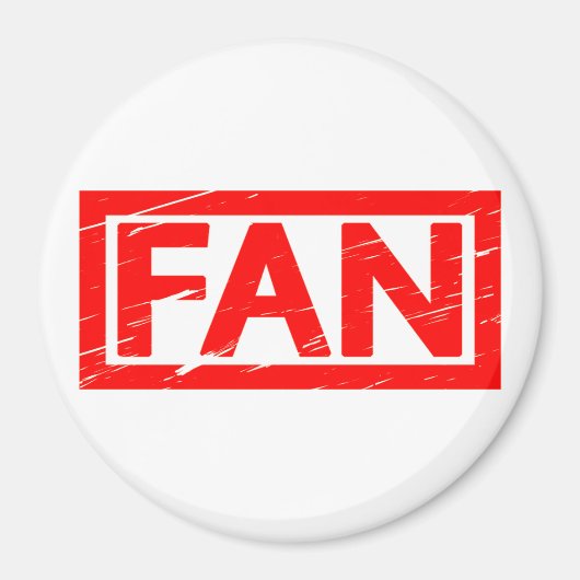 Waaiersstempel Magneet (Voorkant)