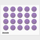 Waaiveld Ronde Sticker (Vel)