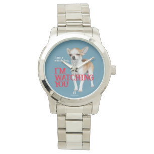 Waakhond Chihuahua - Aanpasbaar Horloge