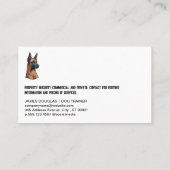 Waakhond op Alert Visitekaartje (Achterkant)