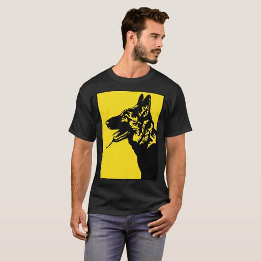 waakhond t-shirt (Voorkant volledig)