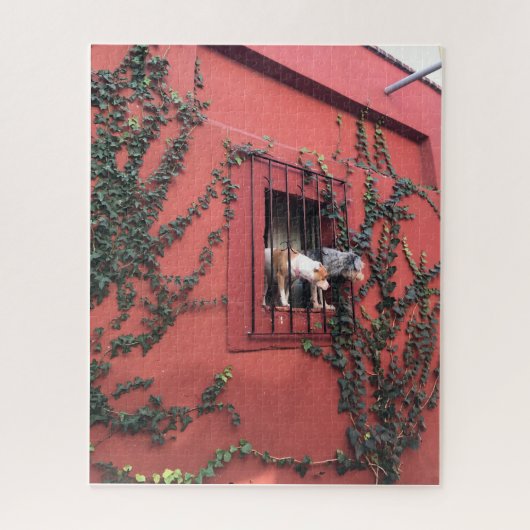 waakhonden legpuzzel (Verticaal)