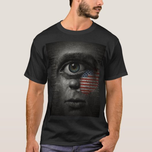 Waakzaam patriottisme: kunst en identiteit t-shirt (Voorkant)