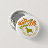 waakzaam ronde button 3,2 cm (Voorkant /achterkant)