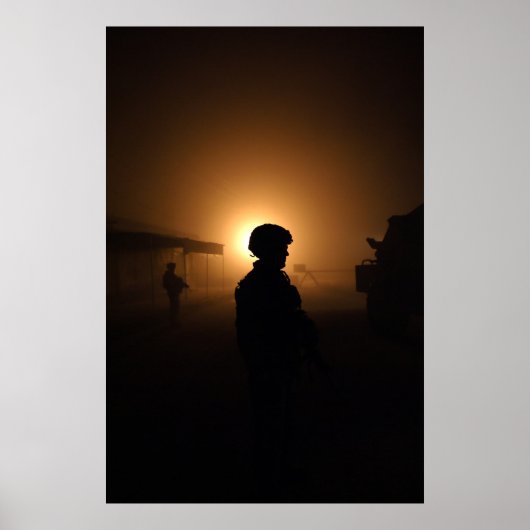 waakzaamheid poster (Voorkant)