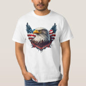 Waakzaamheid van Eagle T-shirt (Voorkant)