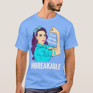 Waakzaamheid voor voedselallergie Allergische waan T-shirt