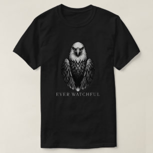 Waakzame Amerikaanse Zeearend T-shirt