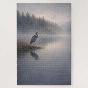 Waakzame Reiger   Grote Blauwe Reiger   Puzzel