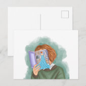 Waalbloemen Briefkaart Prints (Voorkant / Achterkant)