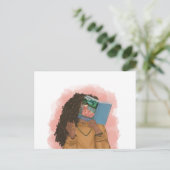 Waalbloemen Briefkaart Prints (Staand voorkant)