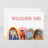 Waalbloemen Briefkaart Prints (Voorkant / Achterkant)