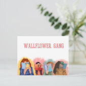 Waalbloemen Briefkaart Prints (Staand voorkant)