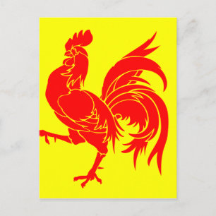 Waalse vlag (België) - Drapeau de la Wallonie Briefkaart