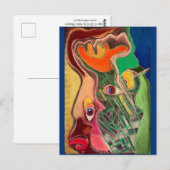 waanzin briefkaart (Voorkant / Achterkant)