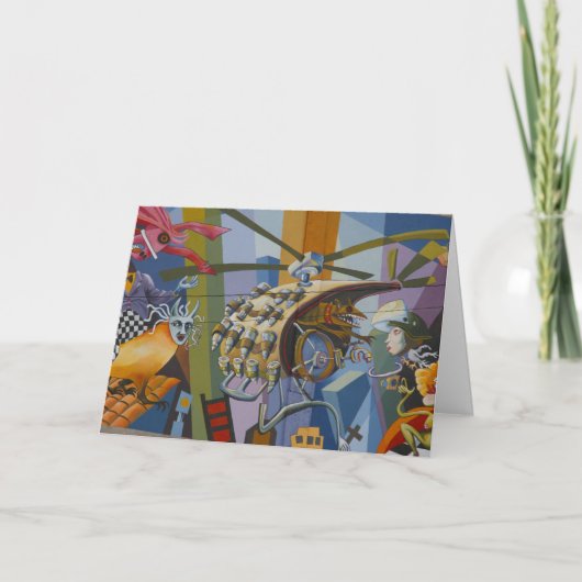 waanzin kaart (Voorkant)