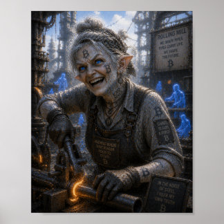Waanzin / Pijpenmaker / Walsmolen Poster