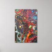 "Waanzin zit in de lucht" Canvas Afdruk (Voorkant)