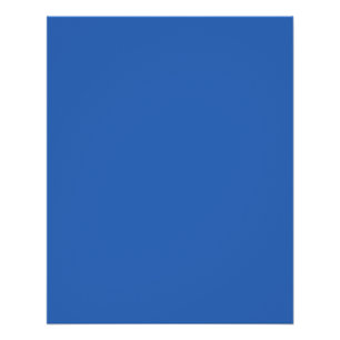 Waanzinnig blauw (de blauwste blauw) perfect poster