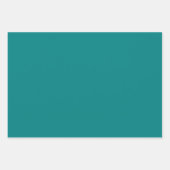 Waanzinnig Blauwgroen Inpakpapier Vel (Voorkant 3)