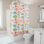 "Waanzinnig kleurrijk visdouchegordijn Douchegordijn (In situ)