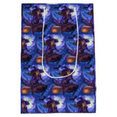 Waanzinnig leuke Halloween heks Medium Cadeauzakje (Achterkant)