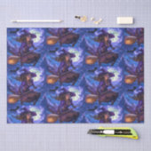 Waanzinnig leuke Halloween heks Tissuepapier (Craft)