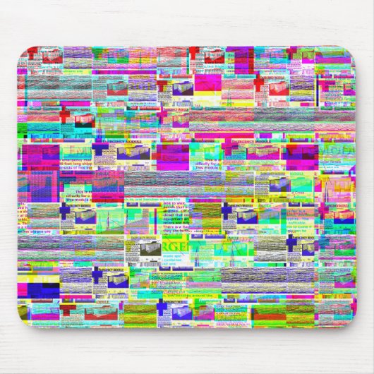 waanzinnig muisblok muismat (Voorkant)