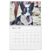 Waanzinnig over de wandkalender van Corgi in 2018 Kalender (Feb 2026)