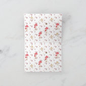 Waanzinnig paddenstoelbos bedankkaart (Binnen)