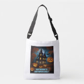 Waanzinnig Schattigee Halloween-Canvas tas (Voorkant)