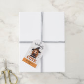 Waanzinnig Schattigee Halloween Witch | Spookachti Cadeaulabel (Met Touw)
