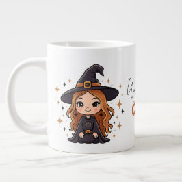 Waanzinnig Schattigee Halloween Witch | Spookachti Grote Koffiekop