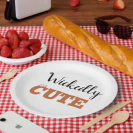 Waanzinnig Schattigee Halloween Witch | Spookachti Papieren Bordje