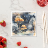 Waanzinnig winterlandschap servet (Insitu)