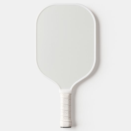 Waanzinnig wit (de witste wit) CUSTOM Pickleball Paddle (Voorkant)